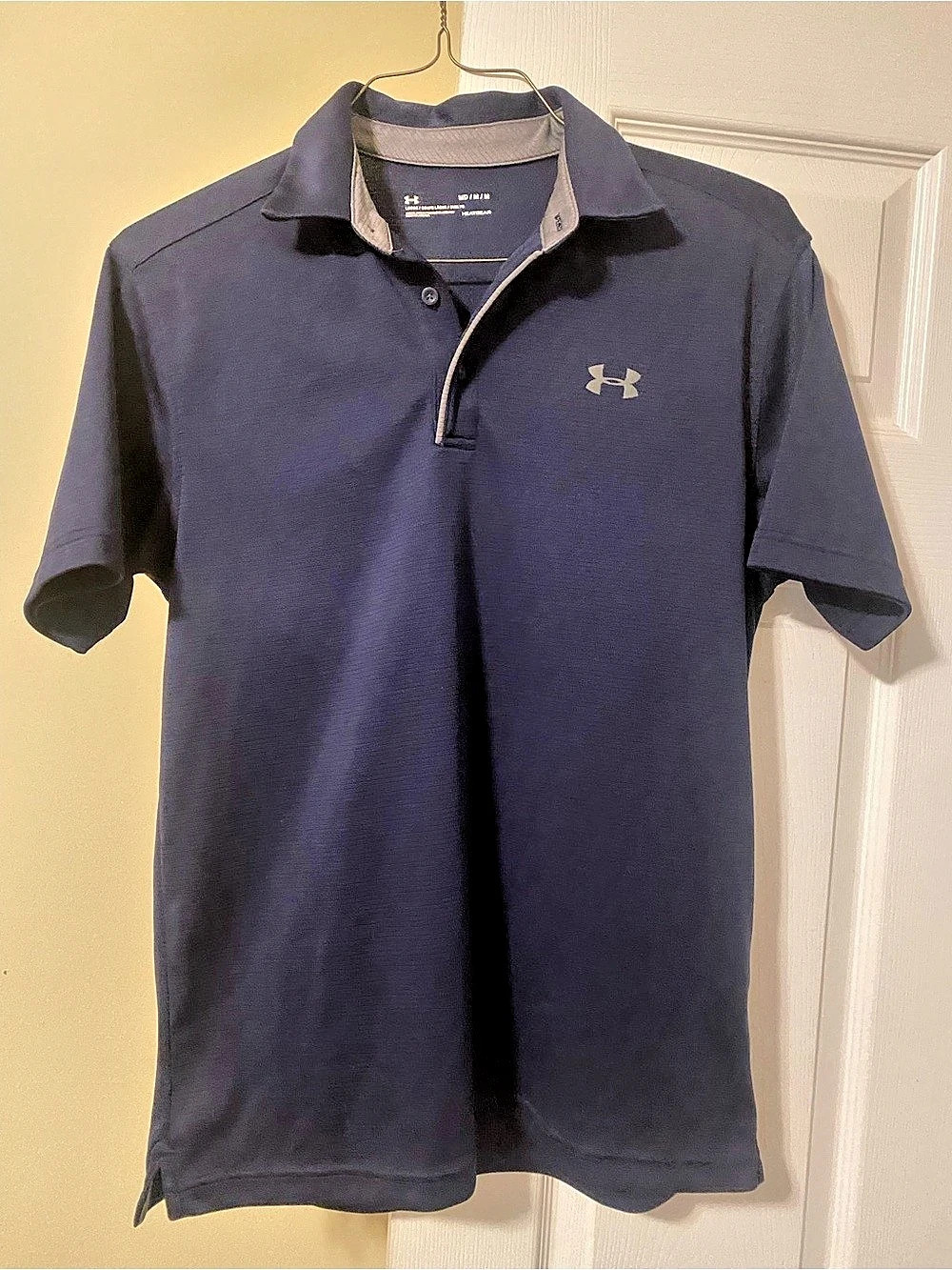 Under Armour Performance Polo Men's Blue Large